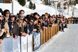 White Turf St. Moritz – skier towed by horse at speed on snow | Max Donati