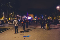 Catalan independence referendum 2017: crowds gather at Passeig de Lluís Companys, Barcelona