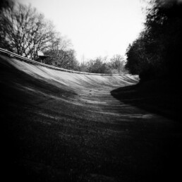 Sopraelevata, Monza High speed oval – lomographic film photography by Max Donati